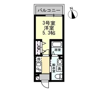 Felice中山【1階】の間取り