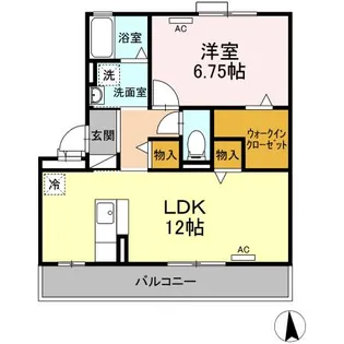 ホープM Ⅲ【3階】の間取り