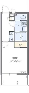 クレイノアリエッタ【1階】の間取り
