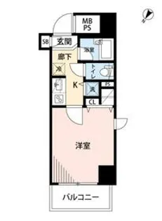 パークウェル川崎弐番館【1階】の間取り