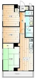 メゾン・ヤナセ【3階】の間取り