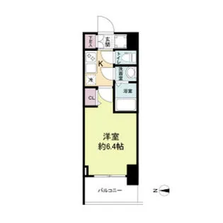 WORVE大阪本町【7階】の間取り