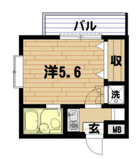 ベルトピア南浦和Ⅲ【301号室】の間取り