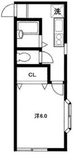 レジデンス島町【2階】の間取り