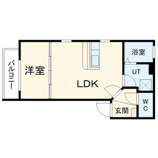 Grand Chariot(グランシャリオ)【201号室】の間取り