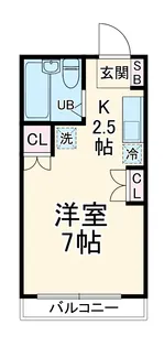 メゾントリム【3階】の間取り