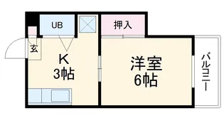ラヴィアンローズ【503号室】の間取り