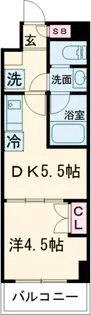 ハーモニーレジデンス高田馬場【6階】の間取り