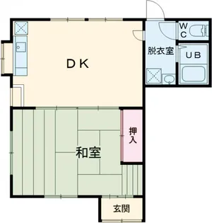 樫野ビル【1階】の間取り