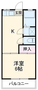 ドリームハイツ【2階】の間取り
