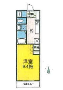 M・ステージ桧【305号室】の間取り