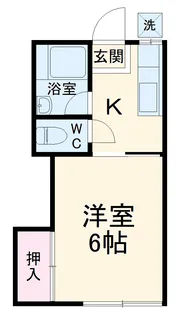 庭司苑壱番館【2階】の間取り