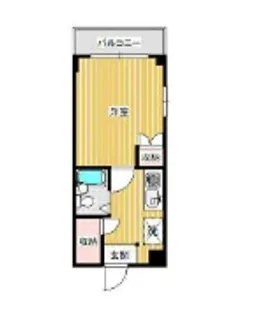 エスポアール川崎【1階】の間取り