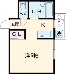 ピアクレスト経堂【3階】の間取り