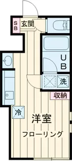 エステムコート神谷【1階】の間取り