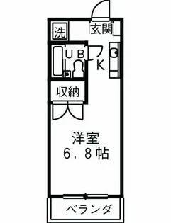 ドエル西船【2階】の間取り