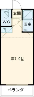 メゾン晴見【102号室】の間取り