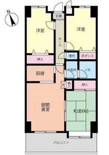 第3SKビル【805号室】の間取り