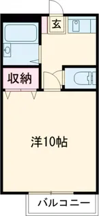 トミーハイツアルカディア【205号室】の間取り