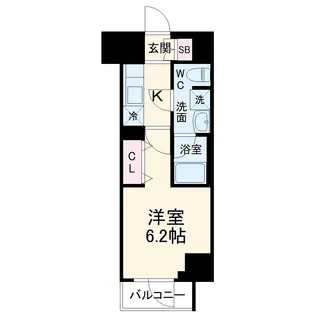 レアライズ西川口【10階】の間取り
