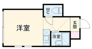 クリスタルヴィラ弘明寺【101号室】の間取り