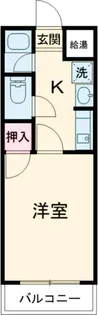 ドミールナカムラ【307号室】の間取り