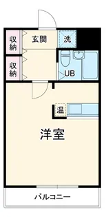 アークファースト【407号室】の間取り