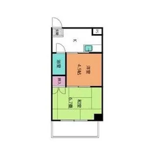 玄武堂ビル【3階】の間取り