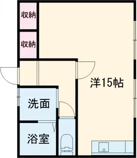 エレガンスR&Y石沢【1階】の間取り