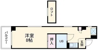 シャトレーヌHINATA【302号室】の間取り