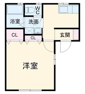 サンライフMENUMA【1階】の間取り