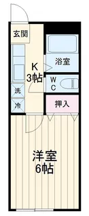 グリーンハイツⅣ【1階】の間取り