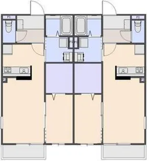 メルベーユコート C【1階】の間取り