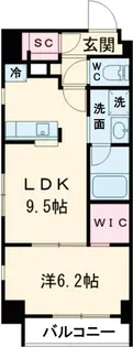 グランツアベニュー立川錦町【3階】の間取り