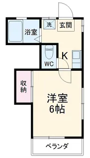 サニークレスト【2階】の間取り