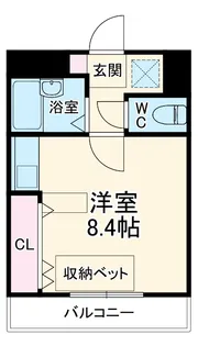 ラ・リヴェール【2階】の間取り