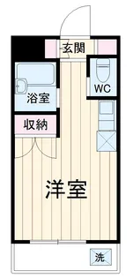 グレイス・ヴィラ三田【101号室】の間取り