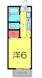 マリーゴールドA【1階】の間取り