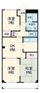 メゾンド・グランチェスタ【3階】の間取り