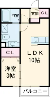 フィオレット【2階】の間取り