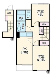プロニティー・ヒルズ【2階】の間取り