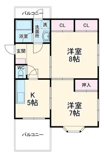 アプエールミユキ【101号室】の間取り