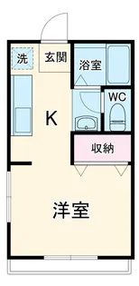 ハイツルミエール【1階】の間取り