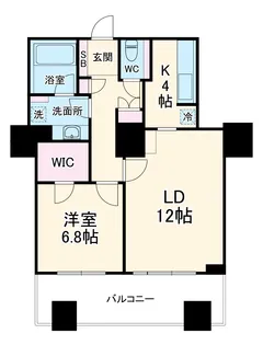 THE UMEDA TOWER(ザ・梅田タワー)【4階】の間取り