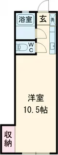 サンシャイン高萩B棟【3階】の間取り