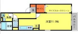 ストーク小野原A棟【1階】の間取り