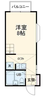 グランモア・ラ・メールD【2階】の間取り