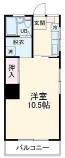 武井アパート【207号室】の間取り