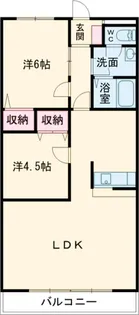 メゾン・ボヌール【4階】の間取り