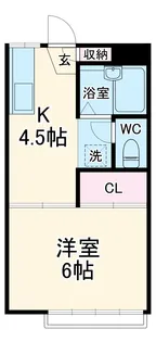 メルロC【2階】の間取り